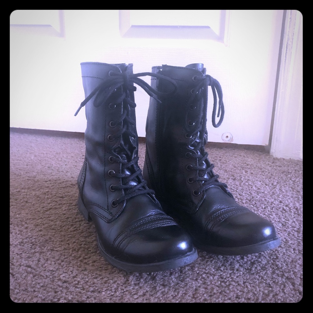 Steve Madden Troopa combat boots